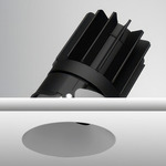 Luca 2.7 inch Round Static White Trimless Adjustable Downlight - Haze