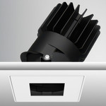 Luca 2.7 inch Square Warm Dim Trimless Adjustable Pinhole - Haze