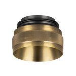 Luxe Bezel - Patina Brass Knurled