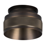 Luxe Bezel - Distressed Bronze Knurled