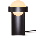 The Loop Table Lamp - Dark Gray / Matte White