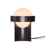 The Loop Table Lamp - Dark Gray / Matte White
