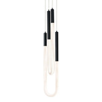 Adel Color-Select Double Pendant - Black / White