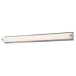 Axel Color-Select Bathroom Light - Satin Nickel / White