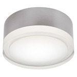 Emma Color-Select Wall / Ceiling Light - Satin Nickel / White