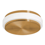 Eris Color-Select Ceiling Light - Antique Brass / White