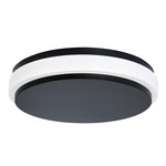 Eris Color-Select Ceiling Light - Black / White