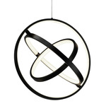 Sienna Orb Pendant - Semi Gloss Black