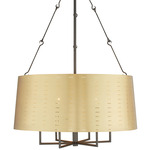 Felipe Chandelier - English Bronze / Antique Brass