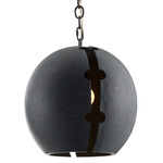 Hartland Pendant - Textured Matte Charcoal
