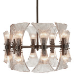 Gwendolyn Chandelier - English Bronze / Smoke
