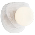 Freeney Wall Sconce - Brass / Clear/ Opal