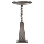 Grady Drink Table - Vintage Nickel