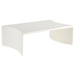 Haney Outdoor Cocktail Table - Ivory