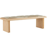 Fairfield Bench - Blonde / Taupe