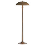 Fleetwood Floor Lamp - Vintage Brass