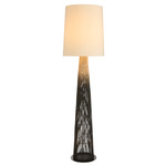 Florence Floor Lamp - Black / Ivory