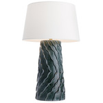 Huron Table Lamp - Amalfi / Off White Linen