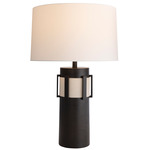 Folsom Table Lamp - Bronze / Ivory