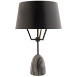 Hodgins Table Lamp - Galaxy Marble / Bronze