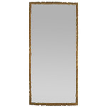 Hawkins Floor Mirror - Antique Brass / Mirror