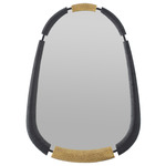 Hitchcock Mirror - Ebony / Mirror