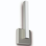 Nano Wall Sconce - Satin Nickel / Frosted
