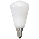 ST15 E12 Candelabra Base 4W 120V 2700K 90CRI 4-PACK - Milky