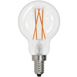 A15 Candelabra E12 Base 4W 120V 2700K 90CRI 4-PACK - Clear