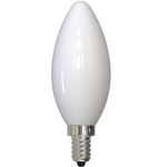 B11 Filament Candelabra Base 6W 120V 2700K 90CRI 4-PACK - Milky
