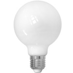G25 Globe Med Base 5W 120V 2700K 90CRI 4-PACK - Milky