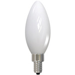 B11 Filament Candelabra Base 6W 120V 2700K 90CRI 4-PACK - Milky