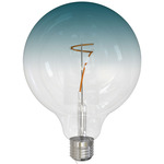 G40 Globe Med Base Gradient 4.5W 120V 3000K 80CRI 2-PACK - Gradient Blue