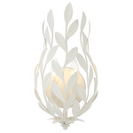 Broche Egg Wall Sconce - Matte White
