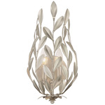 Broche Egg Wall Sconce - Antique Silver