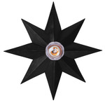 Astro Wall Sconce / Ceiling Light - Black