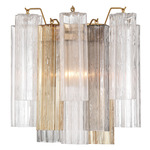 Addis Wall Sconce - Aged Brass / Autumn