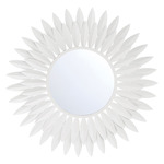 Broche Mirror - Matte White