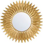 Broche Mirror - Antique Gold