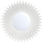 Broche Mirror - Matte White