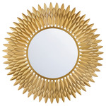 Broche Mirror - Antique Gold
