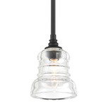 Gregory Pendant - Matte Black / Clear