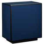 Lacquer Side Table - Navy