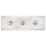 Berdine Bathroom Vanity Light - Polished Nickel / Alabaster