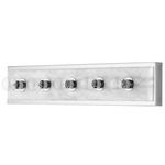 Berdine Bathroom Vanity Light - Polished Nickel / Alabaster
