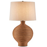 Susel Table Lamp - Rattan / Natural Linen