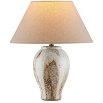 Latte Table Lamp - Beige / Natural Linen
