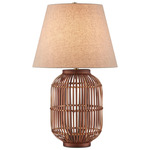 Cyrus Table Lamp - Natural / Natural Linen