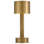 Traverse Portable Table Lamp - Brass