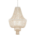 Cybele Chandelier - Natural / White